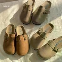 ราคา Flash Sale- ✶(พร้อมส่งจากไทย) รองเท้าเปิดส้น หนังนิ่ม รุ่น MIKI✪ (1734334962981438929)