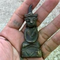 ราคา Flash Sale- ☝พระงั่งหน้าเยี่ยวเกศมงกุฎ เนื้อสัมฤทธิ์ พระงั่งเขมร♀ (1734080241685070888)