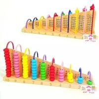 ราคา Flash Sale- ☂ของเล่นไม้เสริมพัฒนาการ ลูกคิดข้ามรั้ว 10 หลัก ลูกคิด ฝึกทักษะ คณิตศาสตร์ ช่วยในการบวกลบตัวเลข รุ่นยอดนิยม♪ (1733642917259544370)