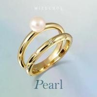 ราคา Mizuchol แหวนเงินแท้ชุบทองคำแท้ ประดับไข่มุกแท้ Dreamy Cloud Ring (1732304786439899380)