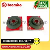 ราคา BREMBO จานเบรคหลัง สำหรับE W213 (200 220d), C238 (HC) '16->, CLS C257 (300d) (HC) '18-> / สำหรับMERCEDES BENZ (1 คู่) (1733973595232634715)
