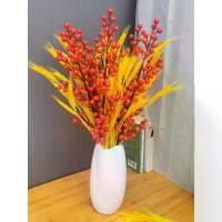 ราคา Artificial Fortune Fruit and Wheat Ear Decorations for Living Room, Dining Table, Red Fruit for New Year's Eve, Wedding, and TV Cabinet Decorations (1734383432776713658)