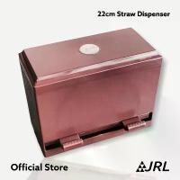 ราคา JRL กล่องใส่หลอด ยาว 22/30 ซม (สีดำ) Straw Dispenser กล่องใส่หลอดกาแฟแบบกด ที่ใส่หลอด กล่องจ่ายหลอด (1734361179309311400)