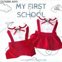 ราคา PetSociety เสื้อสุนัข-แมว Dog clothes Cat Clothes ชุดนักเรียนอนุบาล My First School (1733921357075940644)