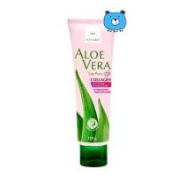 ราคา วีนา สเนลไวท์Vitara Aloe Vera Gel Plus collagen 120 กรัม ไวทาร่า อโลเวร่า เจล พลัส คอลลาเจน ว่านหางจระเข้ ผสม collagen 1 หลอด (1734373613020808256)