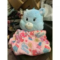 ราคา พร้อมส่ง ตุ๊กตาแคร์แบร์ - Care Bare หมอนผ้าห่ม สีฟ้า (1734360628612728562)