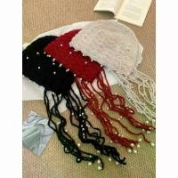 ราคา หมวกไหมพรม หมวกสำหรับผู้หญิง สไตล์พู่มุก เส้นรอบวงศีรษะใหญ่ เหมาะสำหรับฤดูใบไม้ร่วงและฤดูหนาว กันหนาว เสื้อสวมหัว แสดงใบหน้า หมวกถักขนาดเล็ก หมวกไหมพรมnorth face (1734060699107100537)