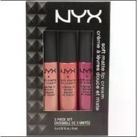 ราคา คอนซีลเลอร์ไร้ที่ติ ม้วนยาวโยก Nyx Soft Matte Lip Cream 3 Piece Set Matte Lipstick # Smlcset03 (1 Set 3 Sticks) ฆ่าเวลา จำกัด วินาที ตัวอย่างแบบพกพา ครีมกันแดดสำหรับกล้ามเนื้ออ่อนไหว (1734313117050635