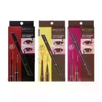 ราคา COD อายไลเนอร์ 2 หัว น้องฉัตร BROWIT HIGH TECHNIQUE DUO EYELINER BY NONGCHAT (1733635765354202425)