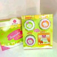 ราคา ครีมกันแดดแพรวาไวท์ ครบ 4 ชิ้น ขนาด 12 ( ครีมเมล่อน ครีมกลูต้า ครีมกันแดด สบู่มะละกอแครอท ) (1734204957083534914)