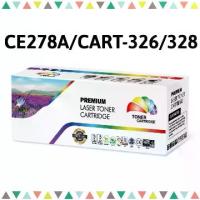 ราคา หมึกเลเซอร์ โทนเนอร์ ตลับเทียบเท่า CE278A/CART-326/328 (2.1K) Color box ดำ /สำหรับปริ้นเตอร์รุ่น HP LaserJet Pro P1560 (1729665354642655832)