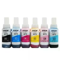 ราคา Original Epson 673 หมึกสีดำ T673 หมึกเหมาะสำหรับ Epson L800 L805 L810 L850 L1800 ตลับหมึกพิมพ์ สีแดง สีเหลือง สีฟ้า สีฟ้าอ่อน สีแดงอ่อน โทนเนอร์ (1732780708029826425)