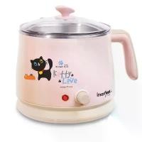 ราคา IMARFLEX หม้อต้ม อเนกประสงค์ พร้อมซึ้ง รุ่น IF-141 ความจุ 1.5 ลิตร ซึ้งนึ่งฝาแก้ว ลายแมวสีชมพู กาต้มน้ำ ไฟฟ้า if-141 สวัสดิการสด (1734193130074310065)