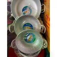 ราคา กระทะทอด "หม้อกระทะหูแขกตรา3A no.30cm กระทะทอดไข่ เครื่องครัว (1733875653112923408)