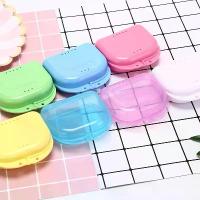 ราคา รีเทนเนอร์จัดฟัน กล่องเก็บฟันปลอม กล่องใส่อุปกรณ์ป้องกันปาก ภาชนะ (1729726484000967103)