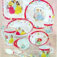 ราคา จาน ชาม แก้ว ช้อนส้อม ลายเจ้าหญิงเมลามีนซุปเปอร์แวร์ (1729601973310097892)