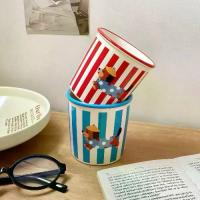 ราคา แก้วน้ำ 350มล. ถ้วยนมเซรามิกสำหรับลูกสุนัข การ์ตูน ไส้กรอกสุนัข แก้วกาแฟ ลูกสุนัข เซรามิก ถ้วยชา นักเรียน (1733745053072918261)