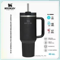 ราคา Stanley Official แก้วน้ำ Tumbler 40 OZ/1180ML -Black รุ่น Adventure Quencher H2.0 Flowstate หลอดดูด ถ้วย Thermos Cup แก้วน้ำ Office Car (1733831848641201347)