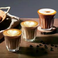 ราคา แก้วกาแฟ GIANXI แบบแนวตั้ง แก้วใสทำจากกระจกนิรภัย สไตล์วินเทจแบบฝรั่งเศส สำหรับลาเต้ นม ชาน้ำผลไม้ และเครื่องดื่ม (1733353365179959251)