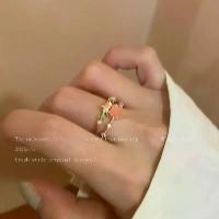 ราคา ชุดแหวน, แหวนสียาง, แหวนเปิดเพทาย, สำหรับผู้หญิง, สไตล์เท่และสง่างาม, แหวนคู่, ทันสมัย, ส่วนบุคคล, แหวนนิ้วชี้, แฟชั่น แหวน โมรา แท้ กรอบ ลูกอม (1731389815299605682)