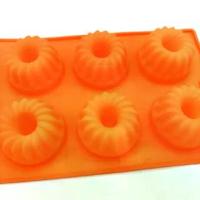 ราคา อุปกรณ์ทำขนม Cake Silicone โมลด์ เค้ก บล็อคซิลิโคน แม่พิมพ์ซิลิโคน รูปทรง เค้ก 6 ช่อง สำหรับทำขนม คุกกี้ คัพเค้ก หรือ ทำน้ำแข็ง แปรงซิลิโคน (1734107260938520320)