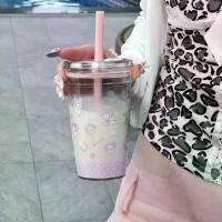 ราคา แก้วน้ำสตราว์ทริทันลายมายเมโลดี้ ดีไซน์สวยงาม แก้วน้ำการ์ตูนน่ารัก สำหรับเครื่องดื่ม น้ำผลไม้ นม กาแฟ อุปกรณ์ครัว (1734150369638909315)