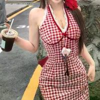 ราคา เดรสยาว คอวี แต่งลูกไม้ สไตล์กริด สำหรับผู้หญิง ขายดี เทป สวย ๆ ปาร์ตี้ afterparty เสือ ผ้า คน อ้วน ให้ นม เดรส เจ้าหญิง ชุด แฟชั่น มินิเดรส (1731499572591691448)