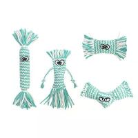 ราคา ของเล่นสัตว์เลี้ยง ลูกบอลผ้าขัดฟัน ตุ๊กตาผ้าหางม้า ของเล่นเชือกฝ้ายสำหรับกัด (1734226057088763445)