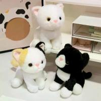 ราคา ตกแต่งกระเป๋าเป้ ตุ๊กตาสัตว์ ตุ๊กตาแมวจำลอง ขนนุ่ม การ์ตูน ของเล่นตุ๊กตาแมว 15 ซม. น่ารัก กระเป๋าพวงกุญแจแมว ของเล่นสัตว์เลี้ยง (1733943939420489255)