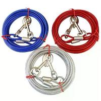 ราคา โซ่ สายเคเบิ้ล Cable3/5/10 เมตร ปลอกคอ น้องหมา โซ่ล่าม โซ่จูง โซ่ล่ามหมา สุนัข ความยาว (1733013758789322278)