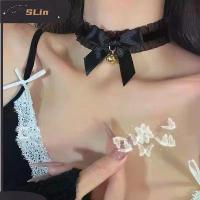 ราคา สายคล้องคอผู้หญิง ช็อกเกอร์ สไตล์บริสุทธิ์ ของประดับคอ ขอบลูกไม้ ปลอกคอ เซ็กซี่ ห่วงคล้องคอ กระดิ่งแขวน คอเสื้อ (1734012278024800139)