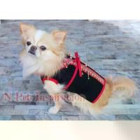 ราคา 【​5000+ คนซื้อแบรนด์นี้แล้ว】 เสื้อผ้าสัตว์เลี้ยง ชุดน้องหมาชาวเขา ชุดเด็กดอย (ดำเชือก) (1733448121736070369)