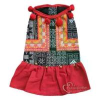 ราคา 【จัดส่งจากประเทศไทย】 เสื้อผ้าสัตว์เลี้ยง ชุดน้องหมาชาวเขา (ลายดำ) (1733445914008978657)