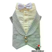 ราคา Pet cloths - Doggydolly ชุดเจ้าบ่าว สูท เสื้อผ้าสัตว์เลี้ยง เสื้อผ้าสุนัข เสื้อหมาทักซิโด้ หมาแมว เสื้อสูท ทักซิโด้ F077 (1729642916423895402)