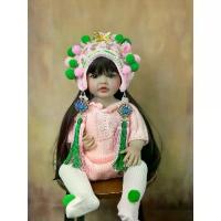 ราคา ตุ๊กตา BZDOLL หัวดัน 55 ซม. ตัวพลาสติก เสื้อผ้าถักมือ ชุดตุ๊กตาเกิดใหม่ ชุดละครปักกิ่ง (1734219883898308568)