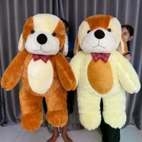 ราคา ตุ๊กตาหมา ตัวใหญ่ขนาด 100 ซม ขนนิ่ม ยัดใยสงเคราะห์ล้วน ตัวนิ่มมาก ตุ๊กตา หมา (1734337004041897406)