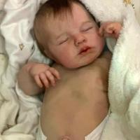 ราคา ตุ๊กตา Reborn LouLou ขนาด 50 ซม. ตัวซิลิโคน ตุ๊กตา Reborn ตุ๊กตา Reborn ข้ามพรมแดน (1733038749990094535)