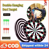 ราคา 【CFD】กระดานปาเป้า ขนาด15 นิ้ว Dart Board กระดานปาเป้าชานอ้อย กระดาน ปาเป้า ชุดกระดานปาเป้า เกมกระดาน เกมปาเป้า ปาได้ทั้ง 2 หน้า พร้อมลูกดอก Dartboard (1731453471394007358)