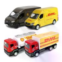 ราคา COD โมเดลรถโลหะ, รถตู้, รถบรรทุก, รถไปรษณีย์ DHL, สามารถวิ่งบนรางได้, สามารถเปิดประตูได้, สเกล 1/48, พร้อมจัดส่ง, รถของเล่น 5430P #TikTok (1734149455584658682)