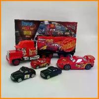 ราคา FLASH CARTEL (พร้อมส่ง)โมเดลรถพ่วงแมคควีน รถคาร์ รถของเล่น รถบรรทุก McQueen Super Truck Cars ของดีบอกต่อ ขายดี COD (1734198325220312815)