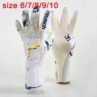 ราคา ถุงมือฝึกซ้อม รุ่นใหม่ สีขาว ถุงมือผู้รักษาประตู คุณภาพดี ฟุตบอล เหมาะสำหรับเด็กและเด็ก ไซส์ 6-10 (1731575632609314745)