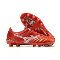 ราคา 2020รองเท้า ฟุตบอล Mizuno MORELIA NEO III PRO FG ไซส์ 38-46 หนังแท้ ออกแบบเพื่อลดความลื่น อุปกรณกีฬา i man ไอมาเน่ รองเท้า โปรโมชั่น ส่งท้ายปี tiempo รองเท้าสตั๊ด สตั๊ด มิซูโน่ สายสปีด (17340659699112