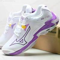 ราคา รองเท้ากีฬาและสันทนาการ, มิซูโน่ เวฟ ไลท์นิ่ง Z8, สีขาวและสีม่วง, ใส่สบาย, ของแท้ -- รองเท้า บอล สตั๊ด มิ ซู โน่ แท้ ปุ่ม สตั๊ด รอง เท้า สตั๊ด รองเท้า วิ่ง ร้อง เท้า สตั๊ด (1733350258702124937)