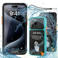 ราคา ซองโทรศัพท์กันน้ำ IP68 สำหรับ iPhone 16 15 14 13 12 Pro Max Plus, กันกระแทกและกันฝุ่นสำหรับการถ่ายภาพใต้น้ำ, ว่ายน้ำ และดำน้ำ (1734276085301806957)
