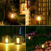 ราคา โคมไฟติดผนังทรงฟักทองสไตล์วินเทจ ทำจากโลหะ ใช้พลังงาไฟ LED สีอุ่น สำหรับกลางแจ้ง เหมาะกับสวน ระเบียง สนามหญ้า พื้นที่หลังบ้าน ทางเดิน ต้นไม้ รั้ว และระเบียง ตกแต่งให้บรรยากาศสวยง (1734011920216523837)