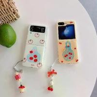 ราคา [COD] [Tiktok]พร้อมส่งจากไทย ! เคสฟลิปลายมินิมอลแอปเปิ้ลเชอร์รี่ (2056) for Samsung Galaxy Z Flip7 Flip6 Flip5 Flip4 Flip3 phone case ครอบ เลนส์กล้อง note 11 cover (1733537687805134393)