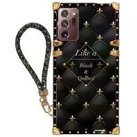 ราคา เคส Fro Samsung Galaxy Note 20 Ultra note20ultra เคสโทรศัพท์ การพิมพ์แฟชั่น แฟลช เชือกมือ เคสกันกระแทก (1730109560685496681)