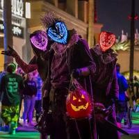 ราคา หน้ากากเรืองแสงพิษสยองขวัญ, ธีมฮาโลวีน, หน้ากากเต็มหน้า, อุปกรณ์ประกอบฉากภาพยนตร์, หน้ากาก LED แฟลช, ตลก (1731016803731933548)