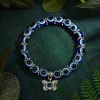 ราคา ขายส่งกำไลข้อมือแฟชั่นผีเสื้อขายดีข้ามพรมแดน รูปเต่าตาสีฟ้า ลูกปัด จี้สัตว์ กำไลยืดหยุ่น (1733343763487754166)