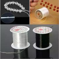 ราคา สายยางยืด ยาว 10 เมตร โปร่งใส ลูกปัดคริสตัล สายรัดด้าย ทำสร้อยข้อมือ DIY สายยางยืด ลูกปัด สายยางยืด (1732842246609209013)